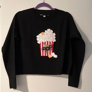 NWOT Novelty Black Sweater